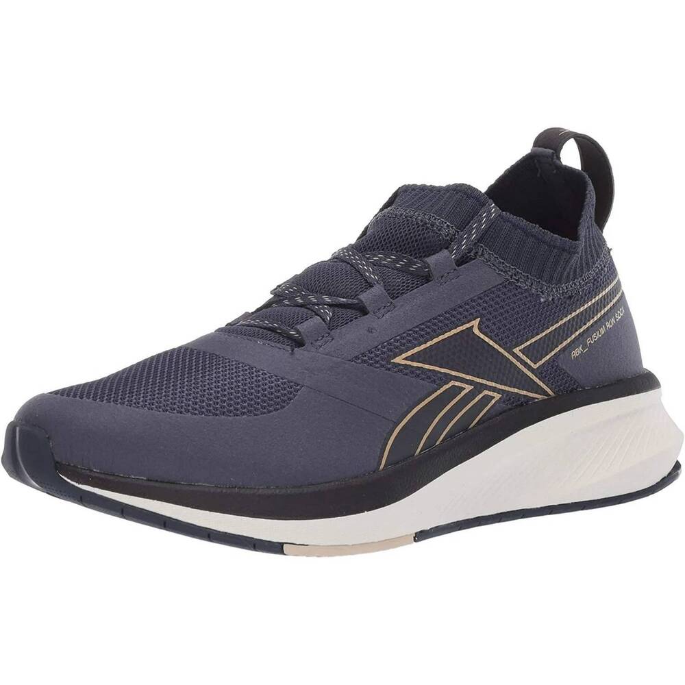 NEW REEBOK women's fusium run 20 sneaker in heritage navy/champagne/black